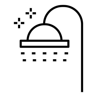 Sıralı duş başlığı simgesi