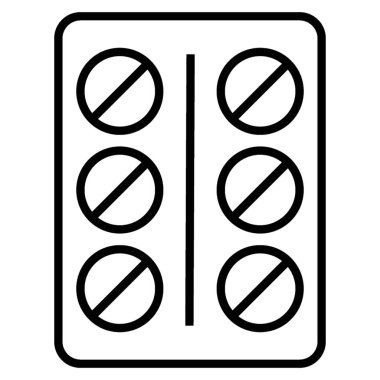 Tablet, tıbbi Şerit şerit