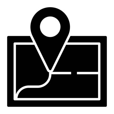 Yol konum haritası, glyph tasarımı.