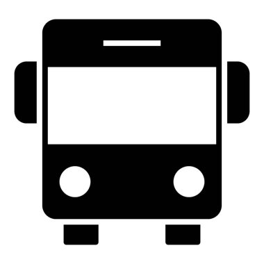 Beyaz arka planda izole edilmiş glyph tasarımında veri günü simgesi.