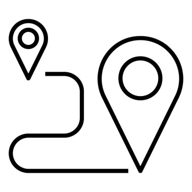 Satır simgesinde rota gezintisi  