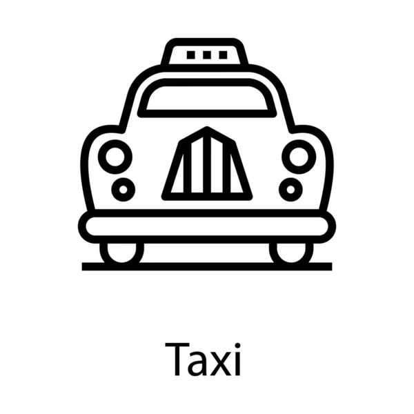 Místní Taxi Vektor Designu — Stockový vektor