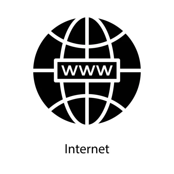 Solides Design Des World Wide Web — Stockvektor