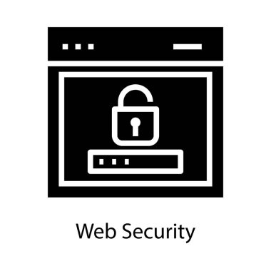 Katı tasarımda Web güvenlik vektörü 