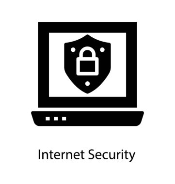 Antivirüs korumalı simgenin sağlam tasarımı