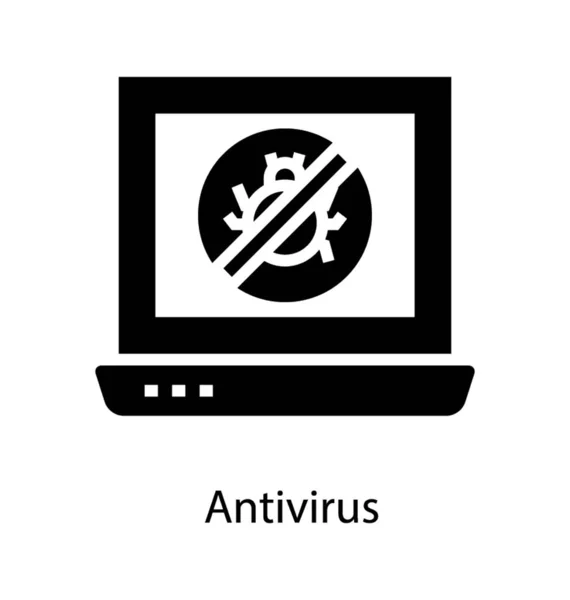 Icône Antivirus Dans Conception Remplie — Image vectorielle