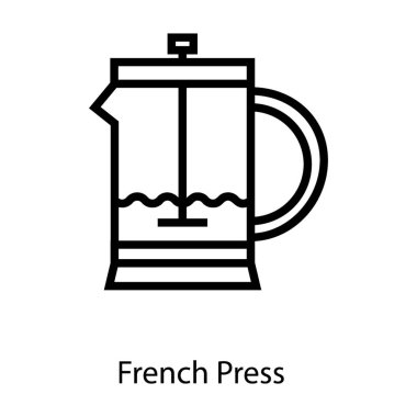 Satır tasarımında Fransız basın simgesi 