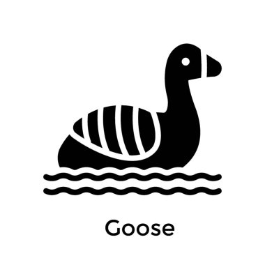 Katı tasarımda kaz simgesi 