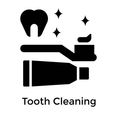 Katı tasarımda diş temizleme tedavisi 