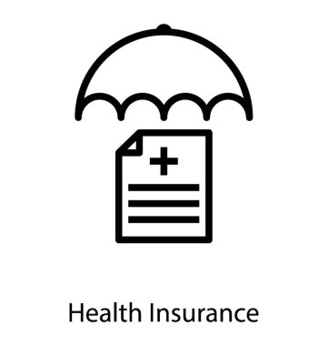 Sağlık sigortası simgesi 