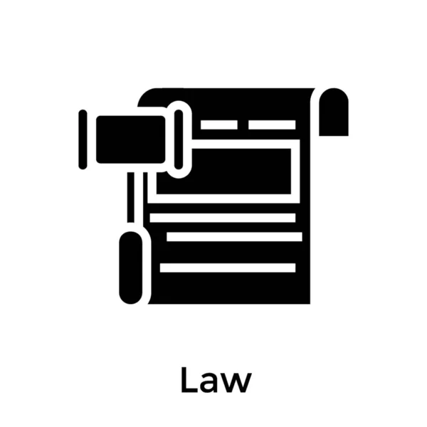 Vettore Documenti Legali Nella Progettazione Solida — Vettoriale Stock
