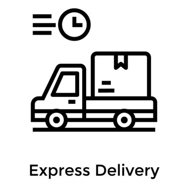 Satır tasarımında zamanında teslim simgesi