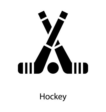 Kayak ekipmanları vektör glyph tasarımı