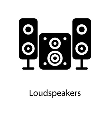 Glyph tasarımında ses sisteminin simgesi.