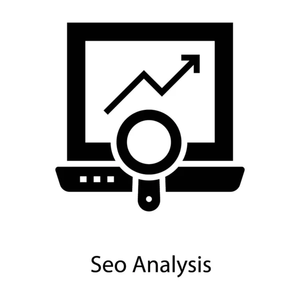 Seo Analyse Solider Ausführung — Stockvektor