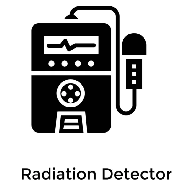 Detector Radiação Projeto Cheio —  Vetores de Stock