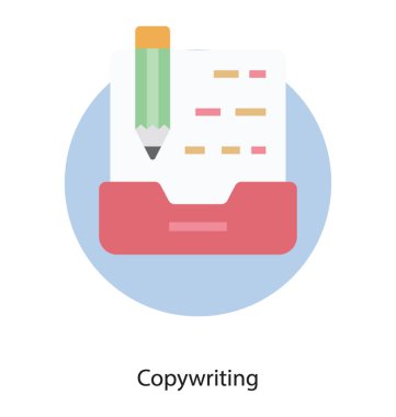 Düz tasarımda kopyalama simgesi 