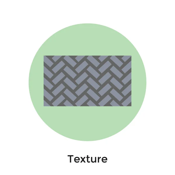 Conception Icône Texture Vecteur Plat — Image vectorielle