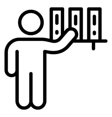 Kütüphanenin satır tasarımı.