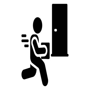 Teslimatçının glifleri tasarımı 