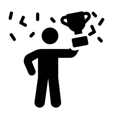 Dolu tasarımda kazanan parti simgesi 