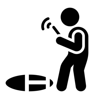 Sağlam tasarımda telefon kullanan adam 