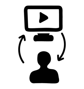 Glyph tasarımında video eğitimi simgesi