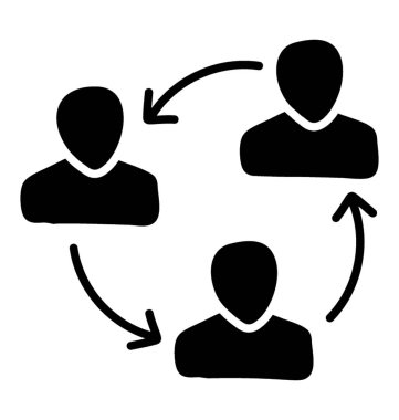 Glyph tasarımında kullanıcı bağlantısı simgesi 