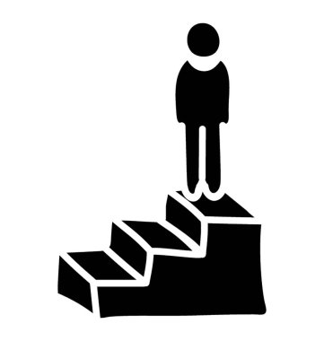 Glyph kişisel gelişim simgesi 