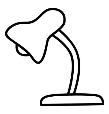 Çizgi con tasarım stüdyo lambası 