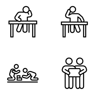 Okul öğrencileri simgeleri okul ile ilgili kavramların çizgi pictograms ile zenginleştirilmiş bu paket bir göz atın. Kurulumu ve kullanımı kolay olan bu muhteşem setiçin gidin. 