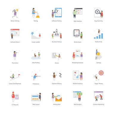 Burada web barındırma simgeleri seti ile geliyor. Bu görselleri buna göre düzenleyebilirsiniz. İndirme keyfini çıkarın.