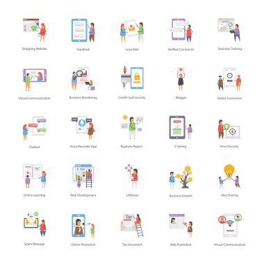 Burada web hosting simgeleri koleksiyonu ile geliyor. Bu görselleri buna göre düzenleyebilirsiniz. İndirme keyfini çıkarın.