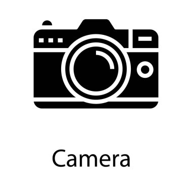 Sağlam tasarımda fotoğraf makinesi vektörü 