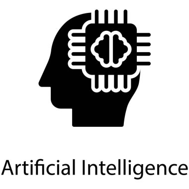 Katı tasarımda yapay zeka vektörü 