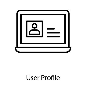 Satır tasarımında Kullanıcı profili simgesi 