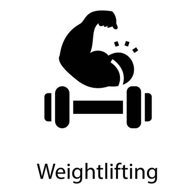 Glif tasarımında halter simgesi kavramı   