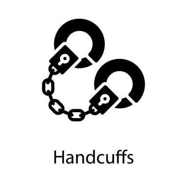 Katı tasarımda kelepçe simgesi 