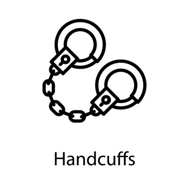 Satır tasarımında kelepçe simgesi 