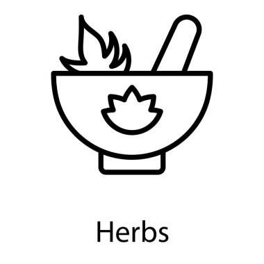 Hat tasarımında havan topu simgesi