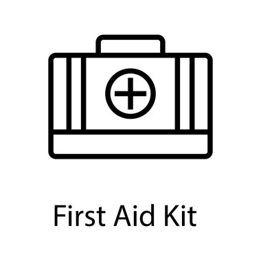 Satır simgesinde ilk yardım kiti 