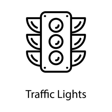 Hat tasarımında trafik sinyali ışıkları 