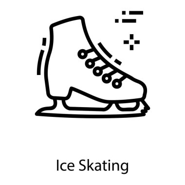 Çizgi ayak bileği çizmeler vektör tasarımı 