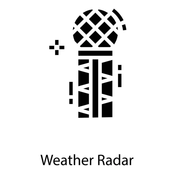 气象雷达站矢量设计 — 图库矢量图片