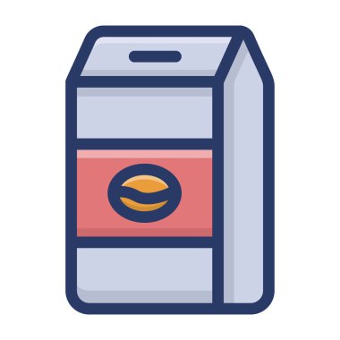 Cupcake düz tasarım simgesi.