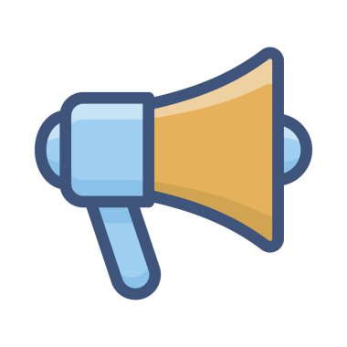 Düz tasarımda medya tanıtım vektörü 