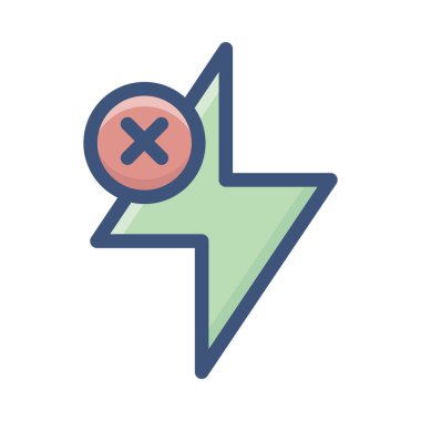 Flaş kapalı düz tasarım