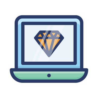 Düz tasarımda Web kalitesi simgesi