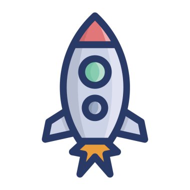 Düz vektörde başlangıç simgesi