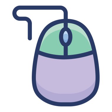 Fare simgesi tasarımı düz vektör 